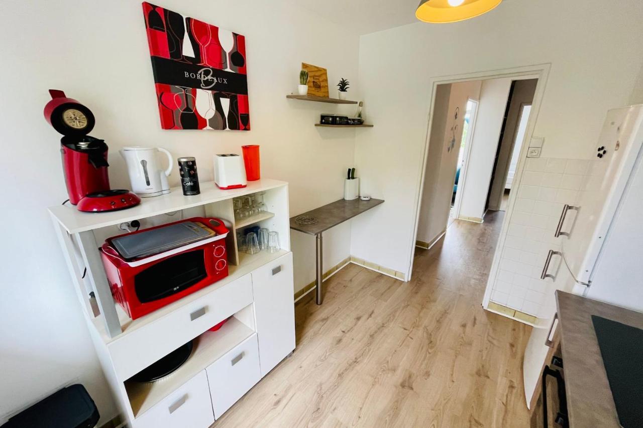 Luminous Apartment With Parking Near The City Center Cenon Exteriör bild